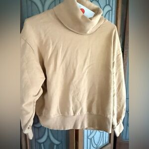 Gap Vintage Soft Turtleneck Sweatshirt. S
Camel brown